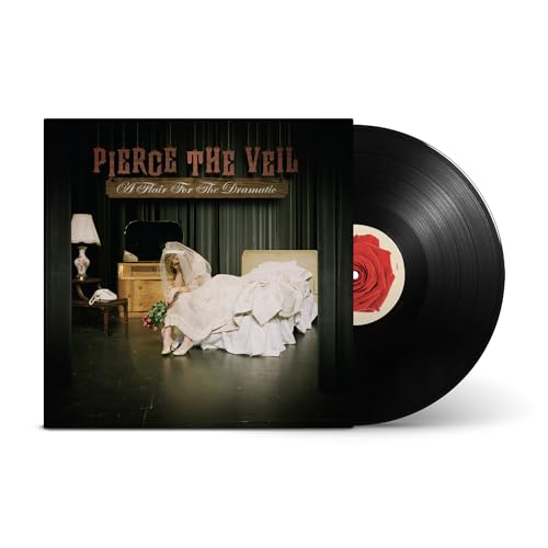 Pierce The Veil vinyl record with album art of a bride in a bedroom.