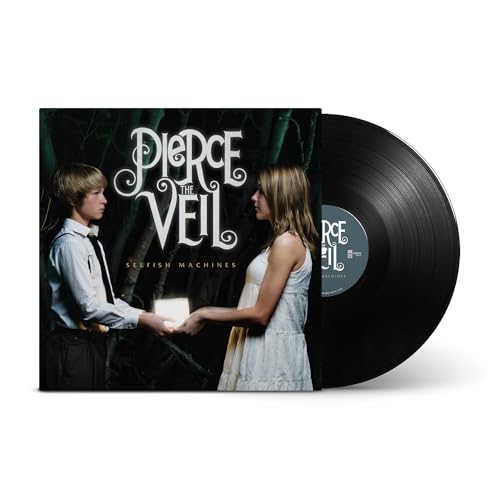 Pierce The Veil "Selfish Machines" vinyl record with couple on cover.