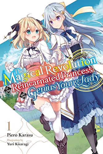 Manga cover featuring two young women with colorful hair and fantasy attire.