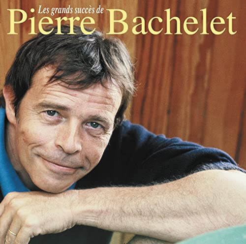 CD cover featuring portrait of French singer Pierre Bachelet.