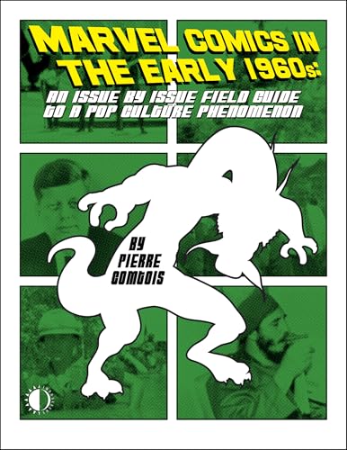 Green book cover with comic panel design and a white dinosaur silhouette.