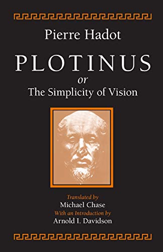 Book cover: "Plotinus or the Simplicity of Vision" with a portrait.