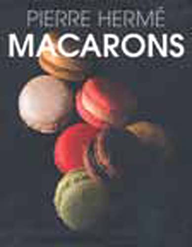 Book cover featuring colorful macarons against a dark background.