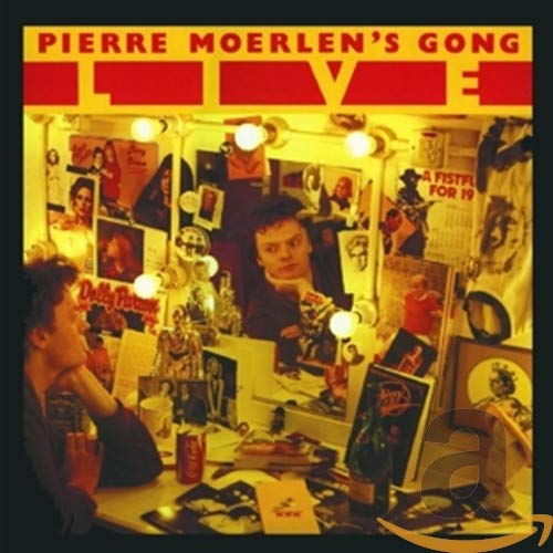 Album cover showing a man looking into a mirror surrounded by photos and lights.