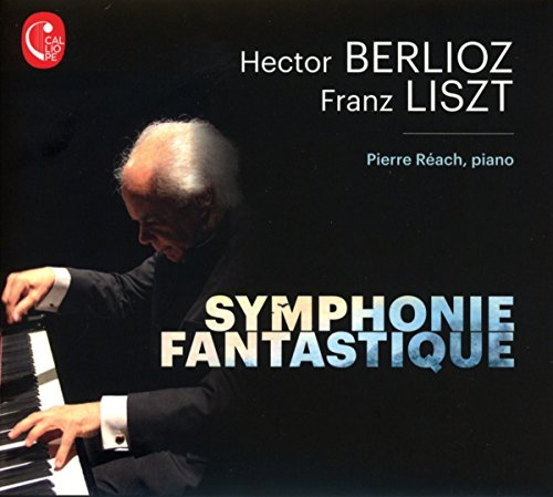 CD cover featuring pianist Pierre Réach and composer Hector Berlioz.