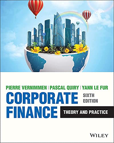 Book cover: "Corporate Finance" with globe and cityscape imagery.
