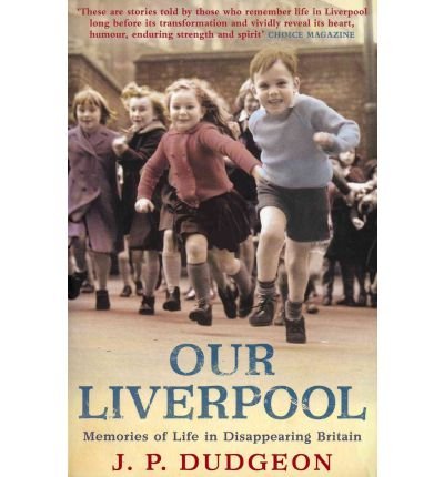 Book cover: children running on a street in old Liverpool.