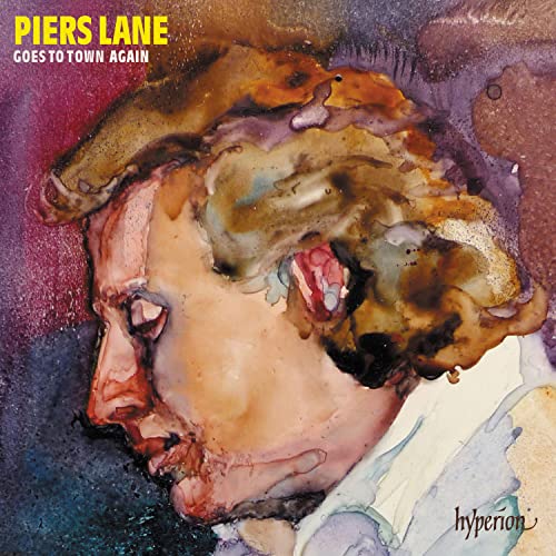 CD cover with abstract watercolor portrait and “Hyperion” logo.
