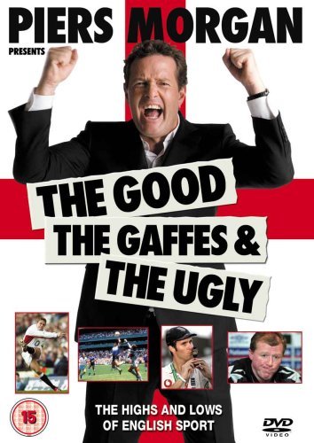 Piers Morgan DVD cover featuring a smiling man and sports imagery.
