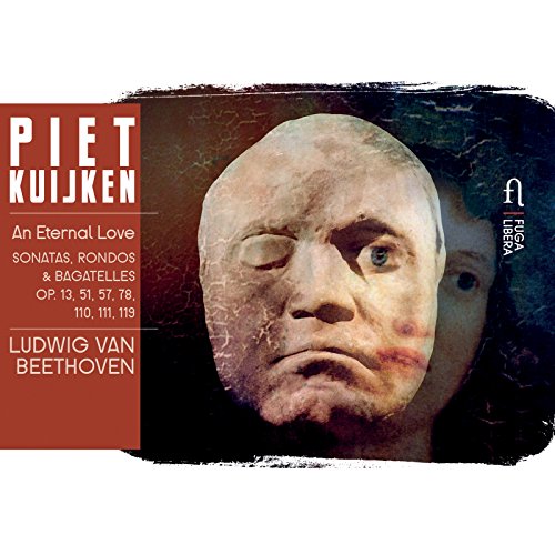 CD cover featuring a stone bust of Beethoven and text details.