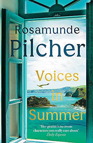Book cover showing a coastal view through an open window with a flying seagull.