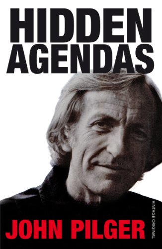Book cover: "Hidden Agendas" by John Pilger, featuring a portrait.