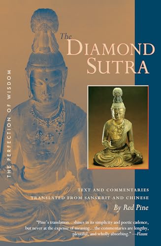 Book cover featuring a large, faded image of a Buddha statue and text.