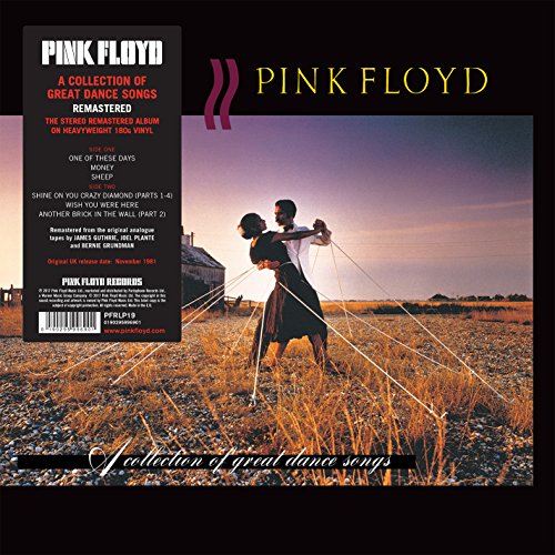 Pink Floyd vinyl record cover featuring a dancing couple in a field.