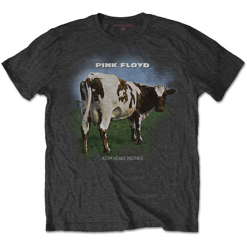 Pink Floyd t-shirt, faded Atom Heart Mother cow album cover, unisex, XXX-Large.