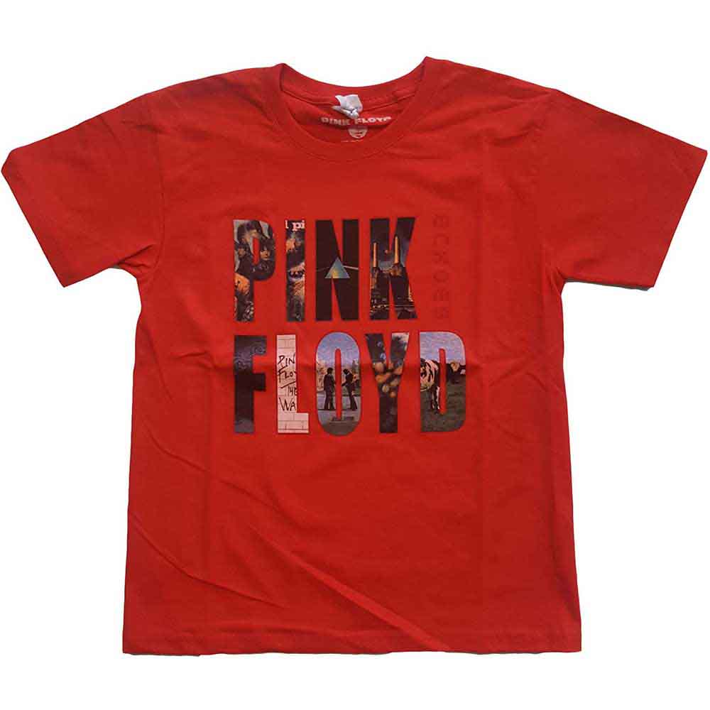 Pink Floyd album montage t-shirt for a 13-14 year old.