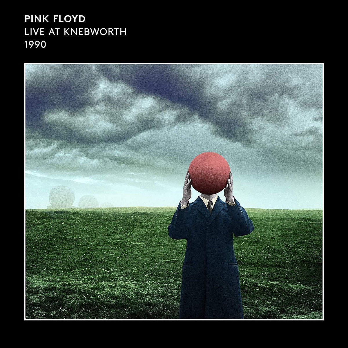 Pink Floyd "Live at Knebworth 1990" CD packaging with open booklet and disc.