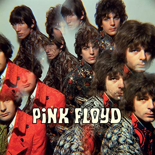 Pink Floyd album cover featuring a group of long-haired musicians.