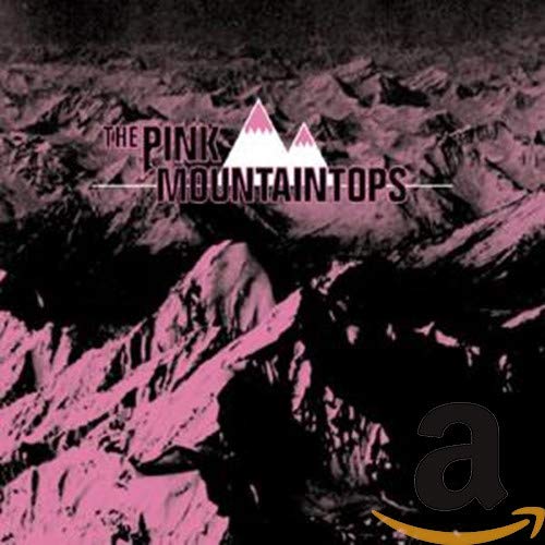 CD cover for The Pink Mountaintops, featuring pink mountain graphics.