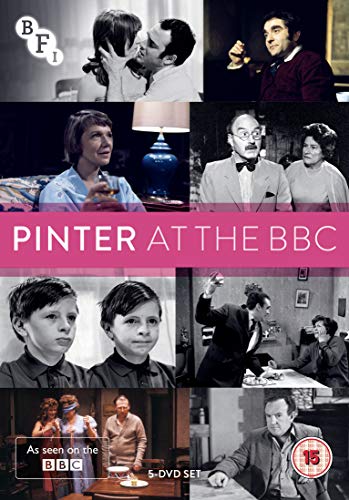 DVD cover featuring a collage of black and white scenes from Pinter's BBC productions.