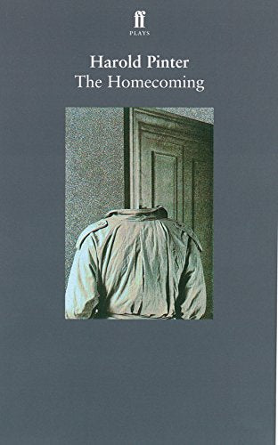 Book cover: "The Homecoming" by Harold Pinter, showing a man entering a door.