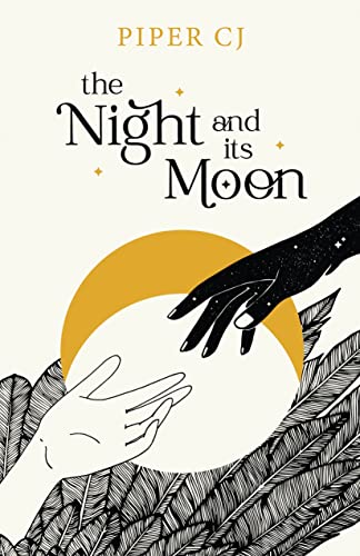 Book cover: hand reaching for a golden moon amidst foliage.