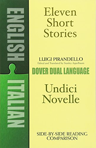 Book cover: "Eleven Short Stories" in English and Italian.