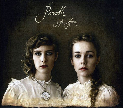 CD cover with portraits of two young women in vintage clothing.