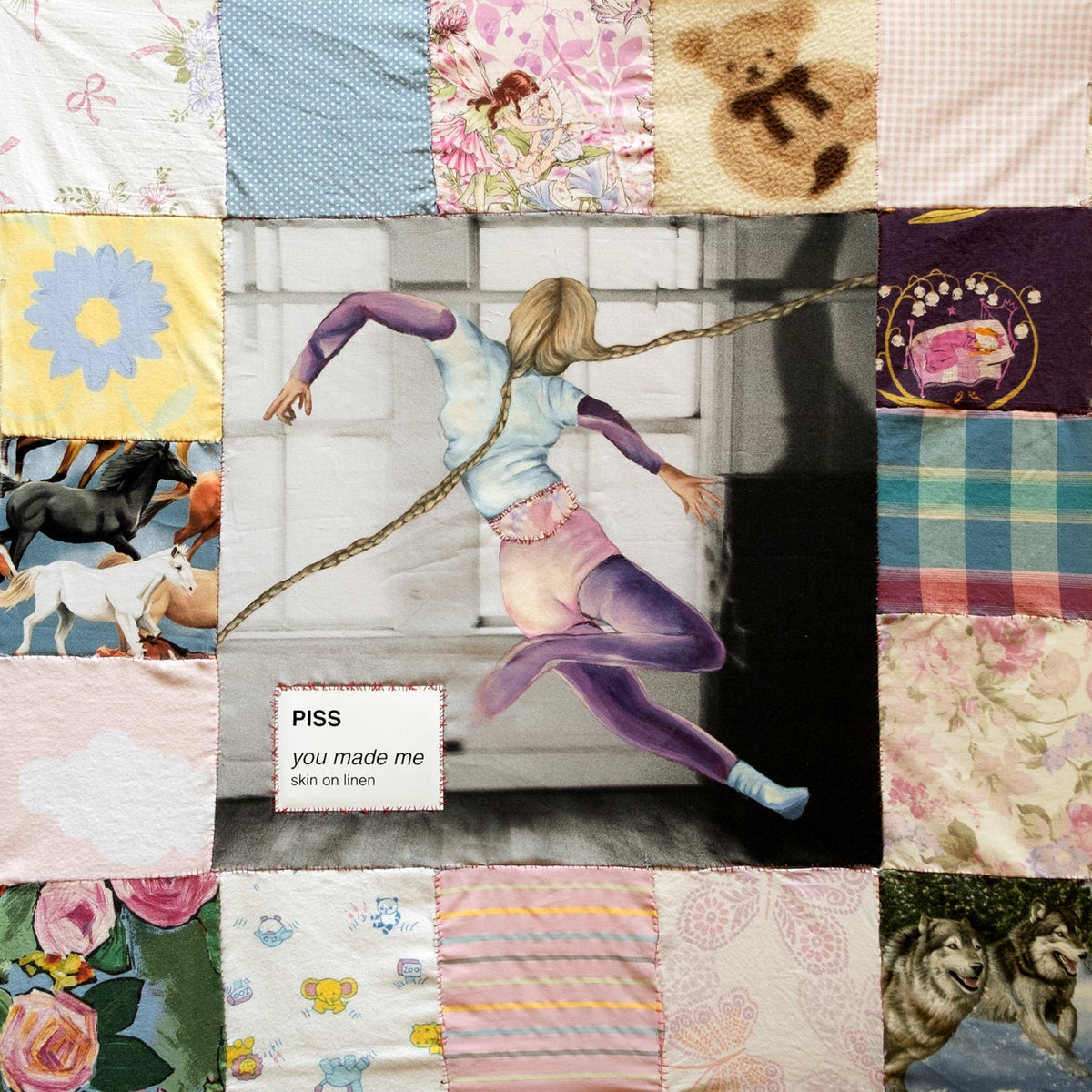 PISS - you made me/skin on linen (Pink LP) [VINYL]