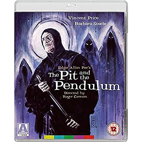 Blu-ray cover art featuring a hooded figure and dark, ghostly silhouettes in purple tones.