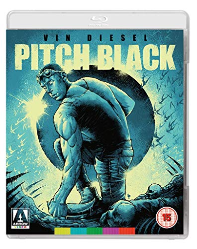 Blu-ray cover for "Pitch Black" featuring Vin Diesel and shadowy figures.