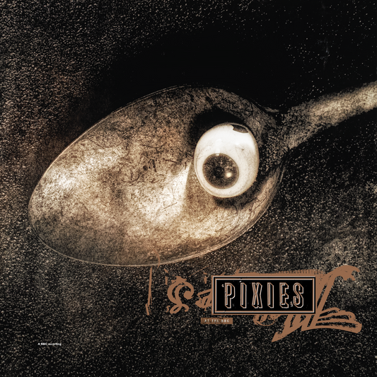 Pixies "Live At The BBC" CD cover: a spoon with a large eye.