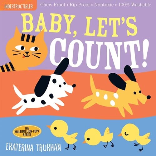 Book cover with colorful illustrations of animals and numbers.