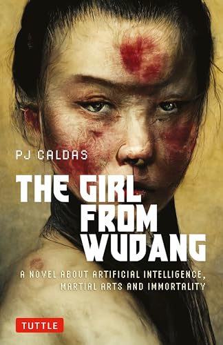 Close-up portrait of a young woman with bruised face, book cover.