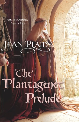 Book cover depicting a woman in medieval clothing within a stone archway.