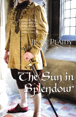 Book cover featuring a man in medieval clothing holding a sword.