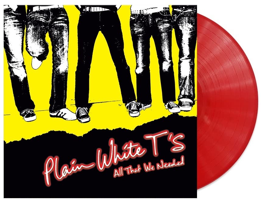 Album cover for Plain White T’s “All That We Needed” vinyl record.