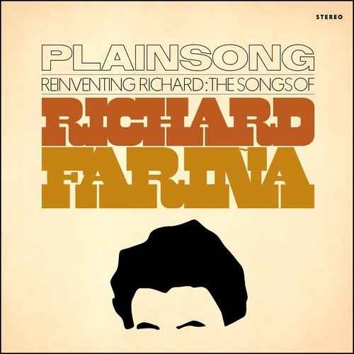 Album cover with beige background, title "Plainsong", and silhouette of a man's head.