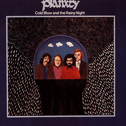 Album cover for Planxty’s “Cold Blow and the Rainy Night” featuring four men.