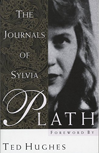 Book cover of The Journals of Sylvia Plath featuring a portrait of Sylvia Plath.