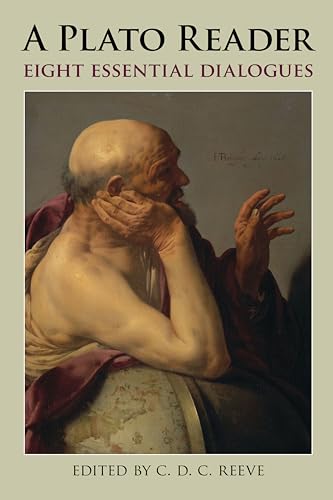 Book cover: "A Plato Reader" featuring a painting of an elderly man.
