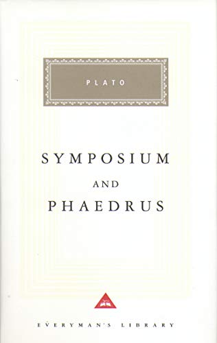 Book cover of Plato's Symposium and Phaedrus from the Everyman's Library series.