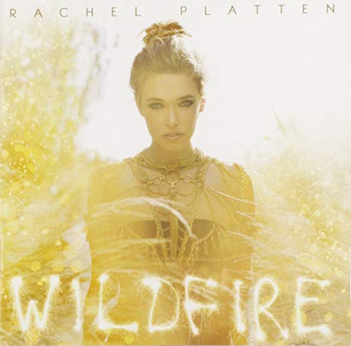Rachel Platten’s “Wildfire” CD cover: portrait with golden, blurry effects.