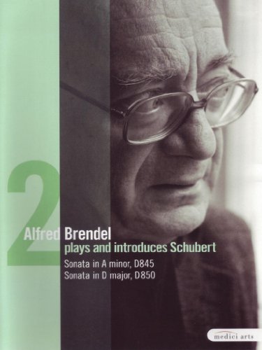 DVD cover featuring pianist Alfred Brendel, close-up portrait, with text.