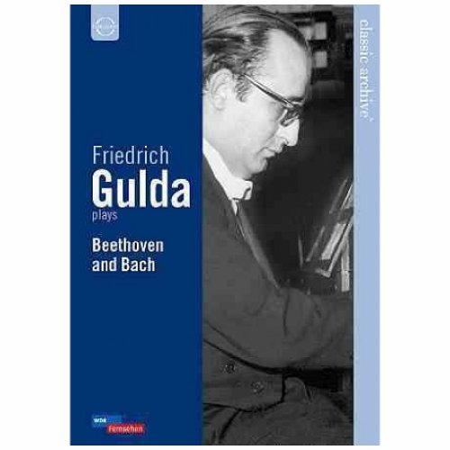 DVD cover featuring pianist Friedrich Gulda playing the piano.