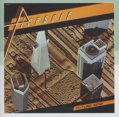 Album cover showing an aerial view of city skyscrapers over a textured brown landscape.