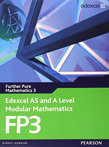 Textbook cover for Edexcel Further Pure Mathematics 3, FP3.