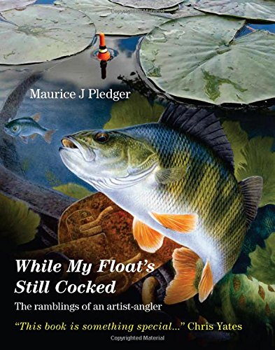 Book cover featuring painted fish, a float, and title text.