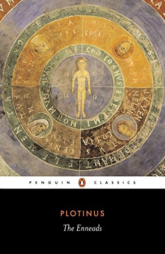 Book cover: “The Enneads” by Plotinus, featuring a circular, painted cosmos.