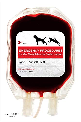 Book cover: “Emergency Procedures for the Small Animal Veterinarian,” 3e.